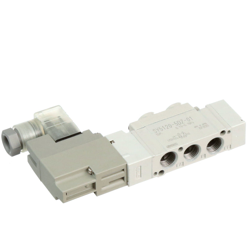 Compact SMC SY5120-5DZ-01 Device with durable industrial design