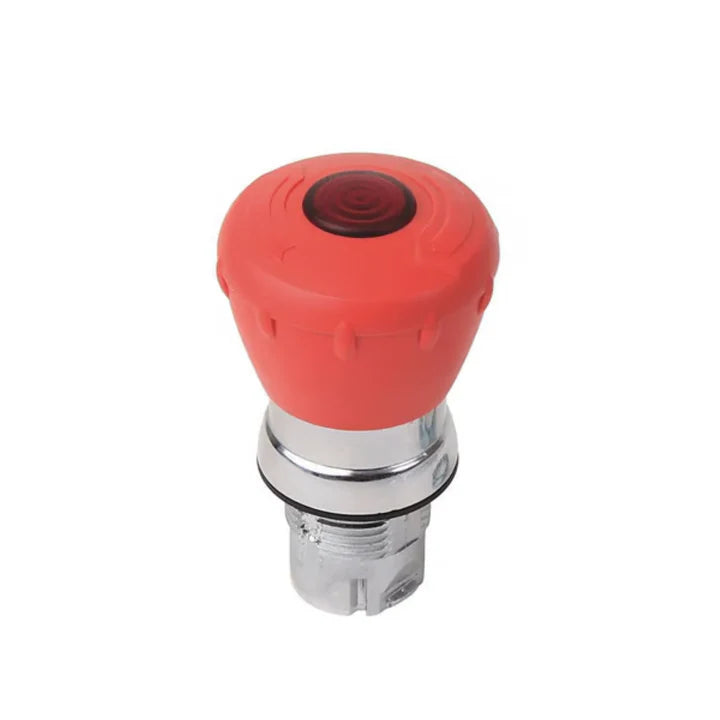 Allen-Bradley 800FM-LMT44 illuminated 3-position selector switch, blue LED, 22 mm, maintained, metal bezel