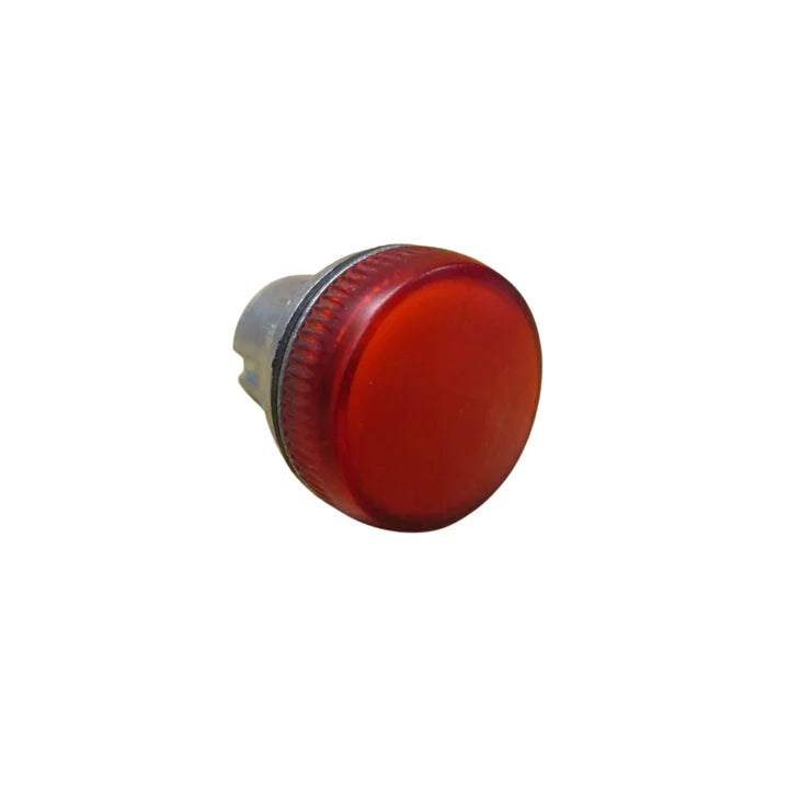 Allen-Bradley 800FM-P4 red mushroom push button, 40mm, momentary, spring return, metal, 22.5mm