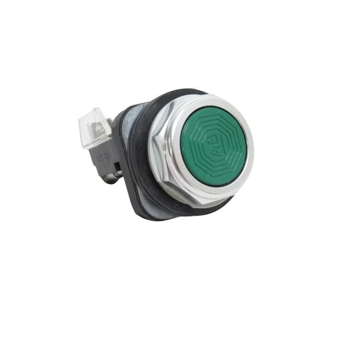 Allen-Bradley 800T-A1A push button, momentary, 30mm, black cap, 1 N.O., heavy-duty, Type 4/13