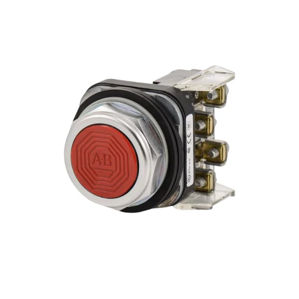 800T-A6A 30mm green momentary push button, N.O. contact, heavy-duty operator, Type 4/13