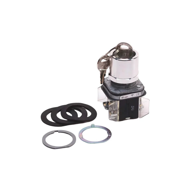 Allen-Bradley 800T-NX970 push button, 30 mm, 600V AC, 10A, momentary, Type 4/13 metal enclosure