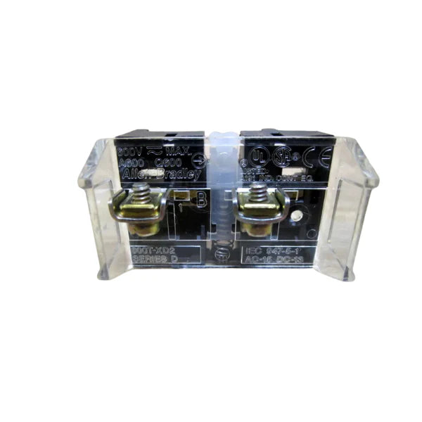 Allen-Bradley 800T-XD2 contact block, 1 N.C., side mount, for 800T/800H push buttons