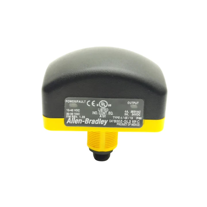 Allen-Bradley 800Z-GL2Q5 limit switch, top plunger, snap action, 1 N.O. + 1 N.C., NEMA 13