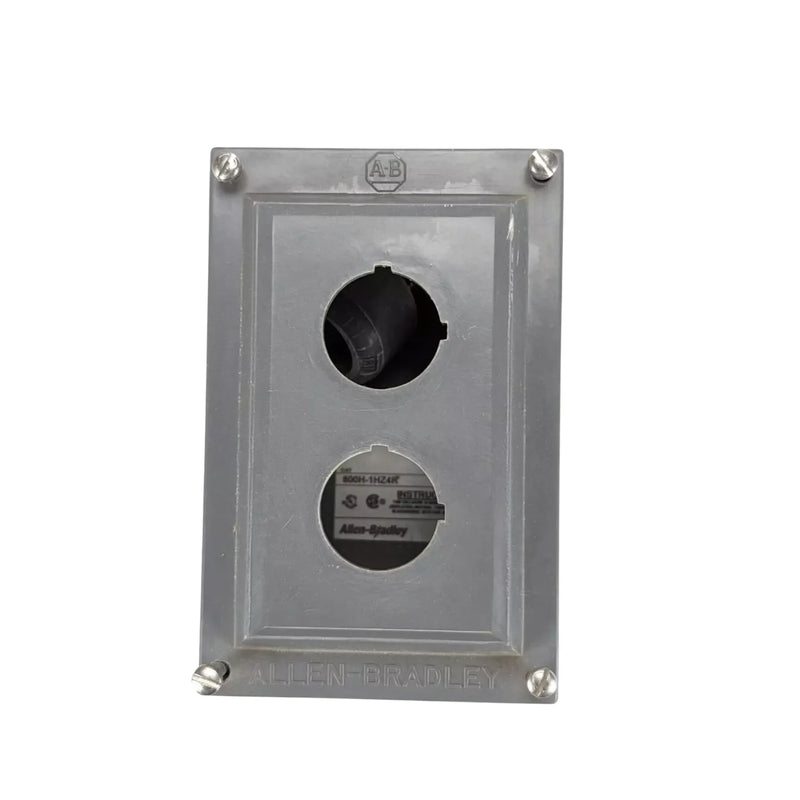 Allen-Bradley 800H-1HZ4R 30mm selector switch, red knob, maintained, hazardous location, NEMA 7/9 rated