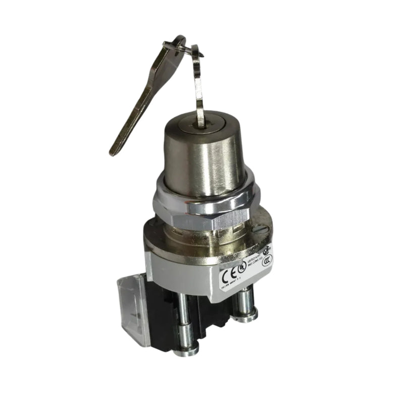 Allen-Bradley 800T-H33A selector switch, 3-position, spring return left to center, 30 mm, Type 4/13
