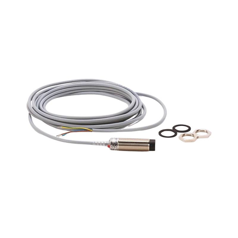Allen-Bradley 872C-A10N18-A2 inductive sensor, M18, 10mm, NPN NO, 2-wire, 10–30V DC, 2m cable