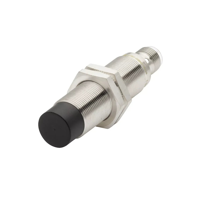 Allen-Bradley 872C-N12NP18-D4 inductive proximity sensor, 18mm, shielded, 12mm range, NPN NO, Micro QD
