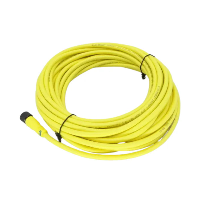 Allen-Bradley 889D-F5AC-10 patchcord, 10 ft, M12 5-pin female to flying leads, shielded PVC cable, IP67