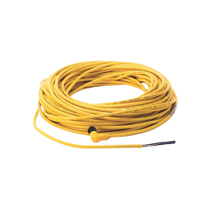Allen-Bradley 889D-R4AC-5 DeviceNet cordset, 5-pin right-angle female, 5 m PVC cable, IP67