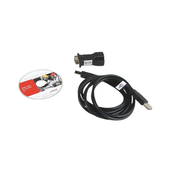 Allen-Bradley 9300-USBS USB to RS232 adapter, USB Type A to DB9 male, Windows compatible