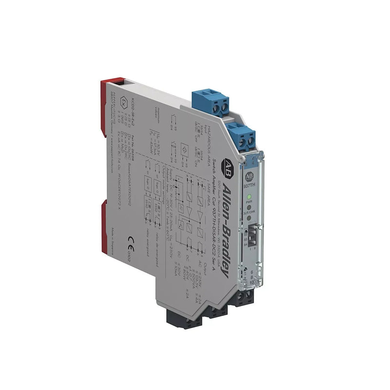 Allen-Bradley 937TH-DISAR-DC2 24V DC surge arrester, 2-channel, DIN rail, pluggable, signal line protection