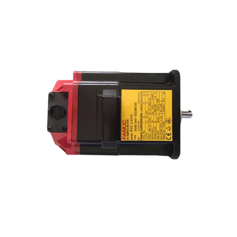 FANUC A06B-0061-B203 AC servo motor for CNC machines, offering high torque and precise motion control for automation.