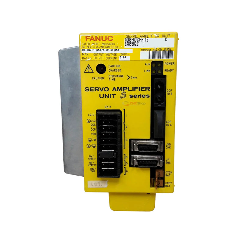 FANUC A06B-6093-H112 Alpha servo amplifier module