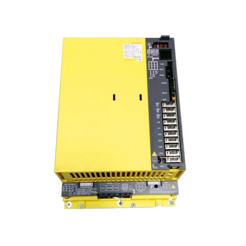 FANUC A06B-6164-H312#H580 SPM-12i spindle amplifier for Alpha i CNC systems with compact, high-speed control.