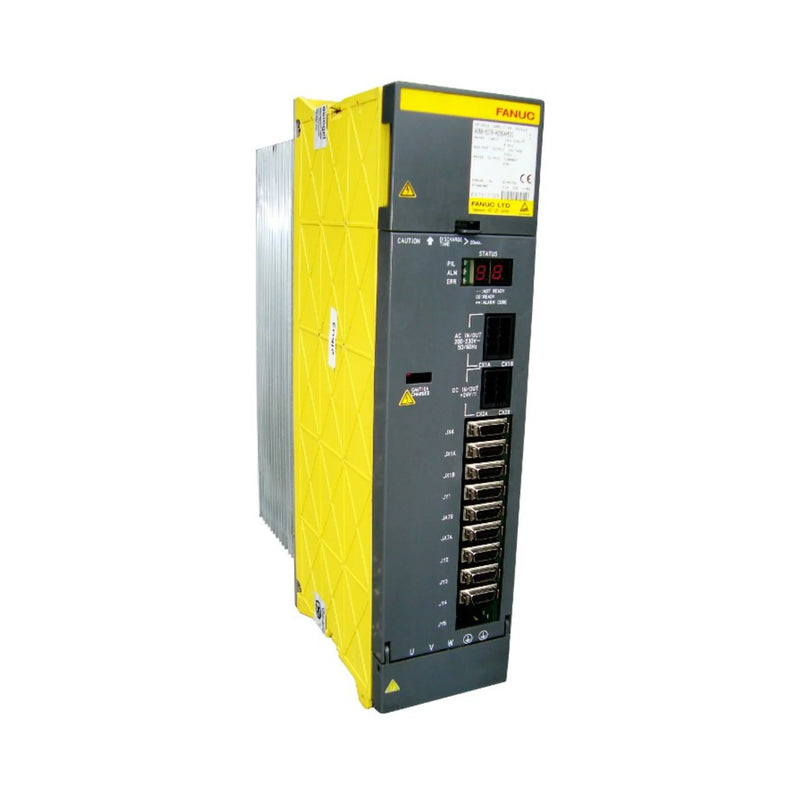 FANUC A06B-6240-H325 dual-axis SVM2-60/60i amplifier for Alpha i motors in compact CNC and automation applications.
