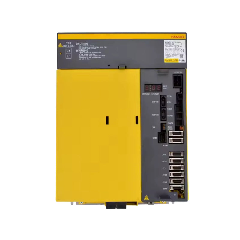 FANUC A06B-6320-H333 Alpha i PSMi-33H regenerative power supply for CNC servo and spindle drive applications.