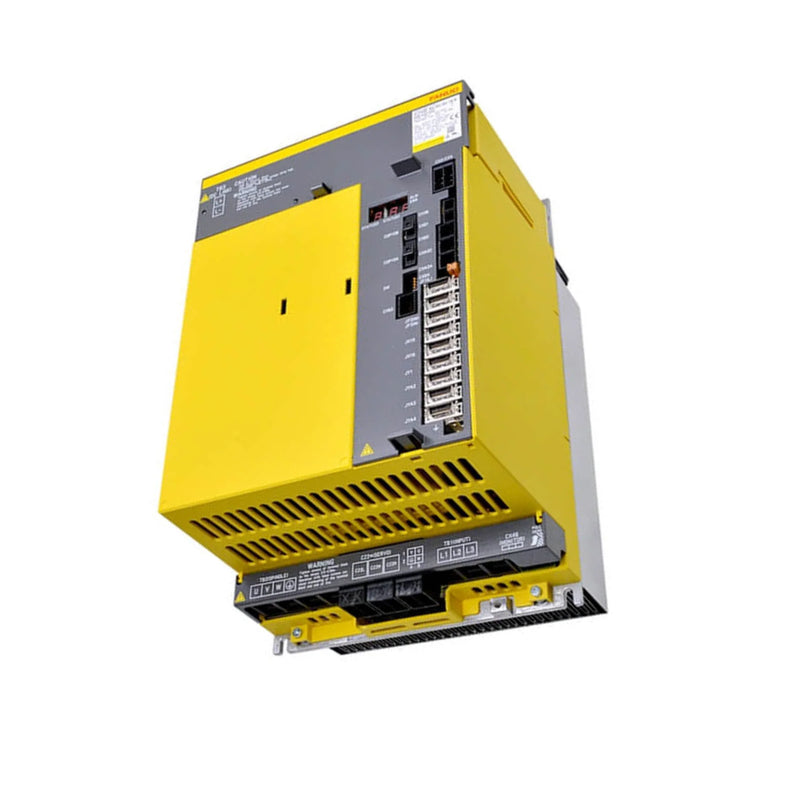 FANUC A06B-6320-H343 regenerative Alpha i PSMi-33H-R power supply for CNC and automation systems.