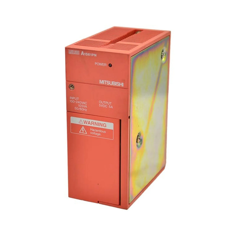Mitsubishi A1S61PN module, 5 VDC 6A, fits A1S PLC base racks
