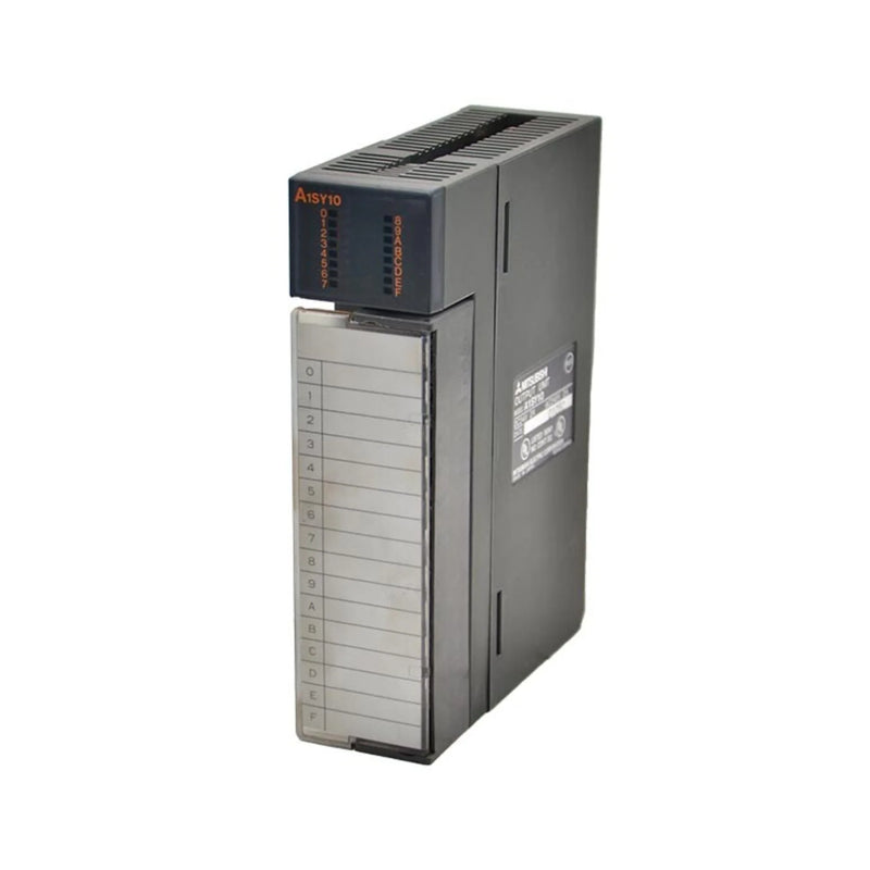 Mitsubishi A1SY10, 10-point output module, 12–24V DC sink, for AnS Series PLC systems