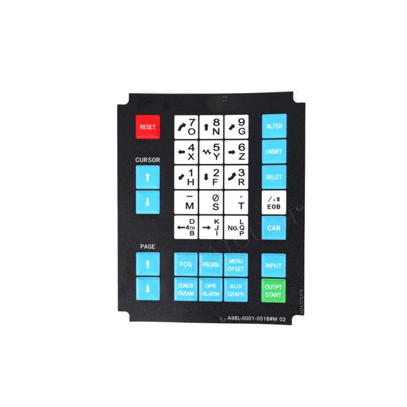 FANUC A98L-0001-0518#M02 CNC keypad unit for FANUC operator panels