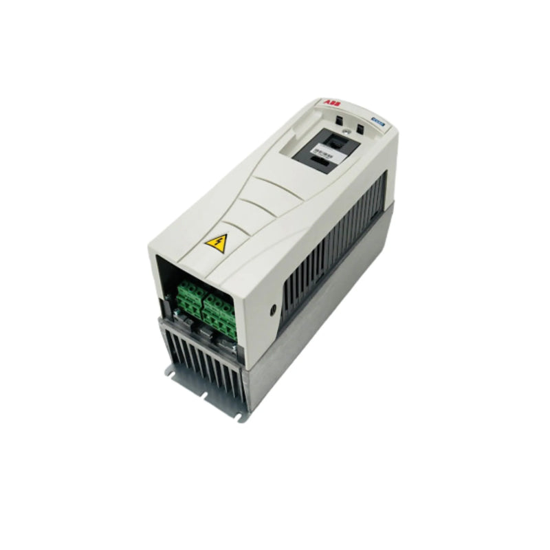 ABB ACH550-UH-012A-4 HVAC drive, 12 HP, 380–480V, 3-phase, IP21, with vector control and integrated EMC filter for HVAC efficiency.