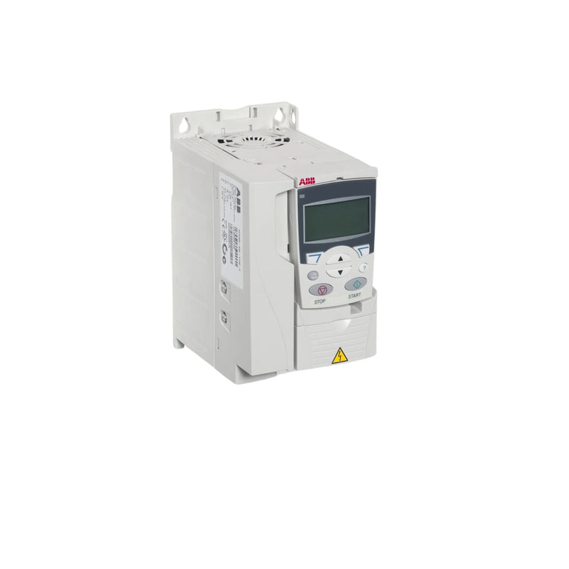 ABB ACS355-03E-13A3-2 industrial drive, 13.5 kW, 3-phase, 380-480V, with integrated EMC filter for energy-efficient motor control.