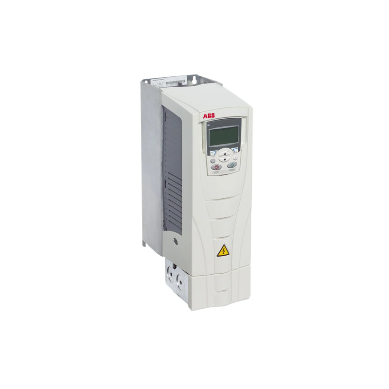ABB ACS550-01-03A3-4 AC drive, 1 HP, 480V, 3-phase, IP21, compact design with integrated vector control and EMC filter.