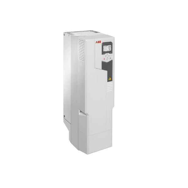 ABB ACS580-01-106A-4 55 kW drive, 400 V, IP21, with EMC filter, for pumps, fans, and industrial motor control systems.