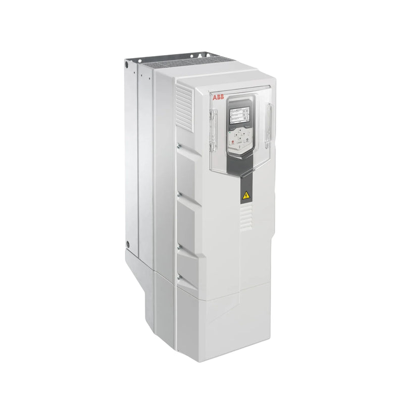 ABB ACS580-01-145A-4 AC drive, 145 A, 75 kW, with brake chopper and built-in EMC filter.
