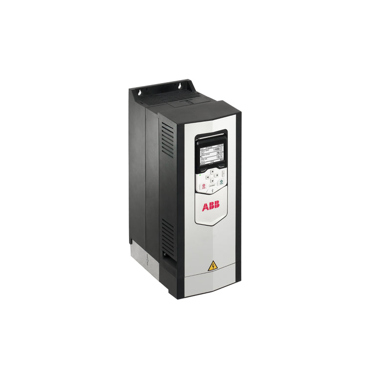 ABB ACS880-01-05A6-3 VFD, 2.2 kW, 400 V, IP21, wall-mounted with EMC filter for industrial motor control applications.