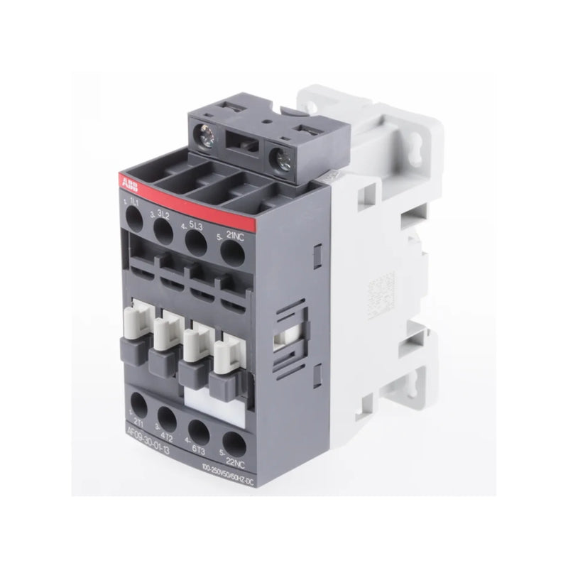ABB AF09-30-01-13 | Contactor, 9A, 3-Pole, 24-240V AC/DC Coil