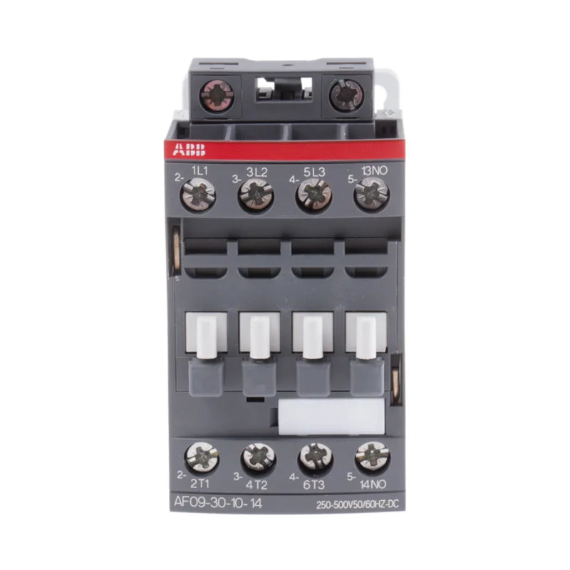 ABB AF09-30-10-14 | 3-Pole Contactor, 9A, 1NO Auxiliary Contact,