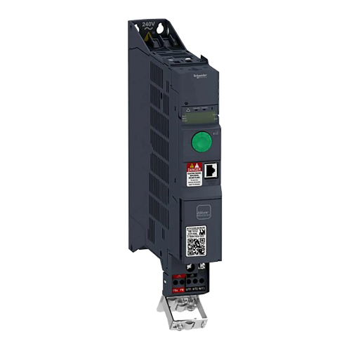 Schneider Electric ATV320U30N4B Altivar 320 VFD, 3.0 kW, 380–500 V, IP20, compact book format
