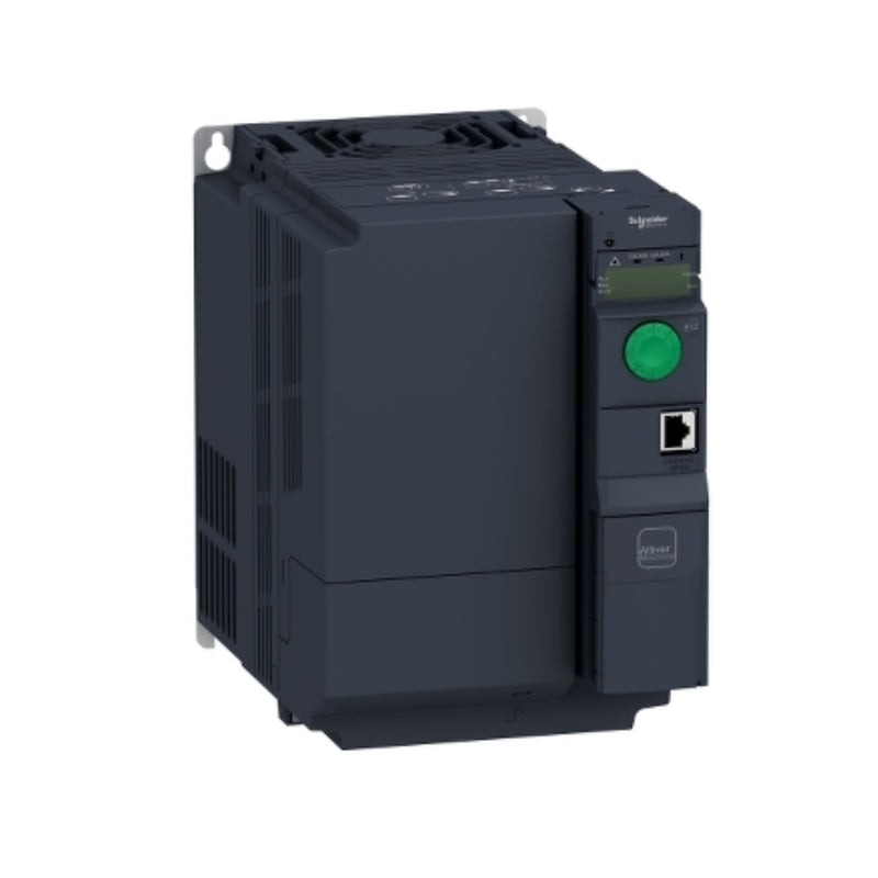 The ATV320U75N4B is a 7.5 kW (10 HP) variable frequency drive (VFD) 