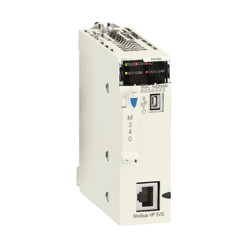 Schneider Electric BMXP341000 10 A power supply module, 24 V DC, Modicon M340, DIN‑rail