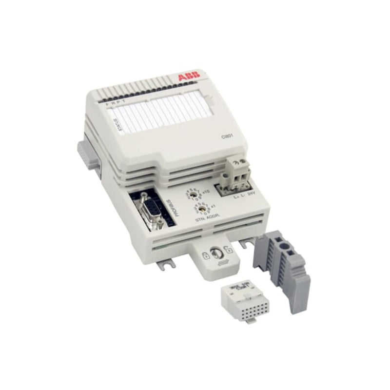 ABB CI801 PROFIBUS DP-V1 communication interface for AC 800M controllers.