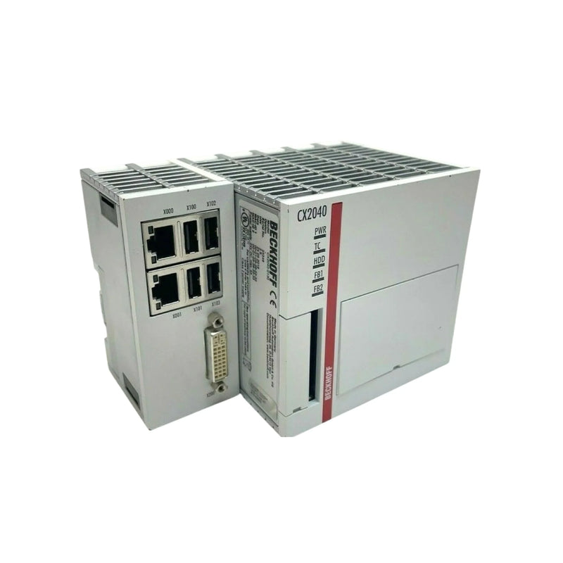 Beckhoff CX2040 embedded PC controller, Intel Core i7 quad-core, EtherCAT automation