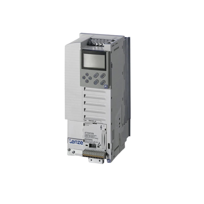 Lenze E82EV222K2C frequency inverter, 2.2 kW, 230V three-phase compact vector drive