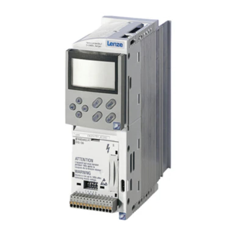 Lenze E82EV752_4C 7.5 kW frequency inverter, 400 V, SMVector Series, compact IP20 design with vector control