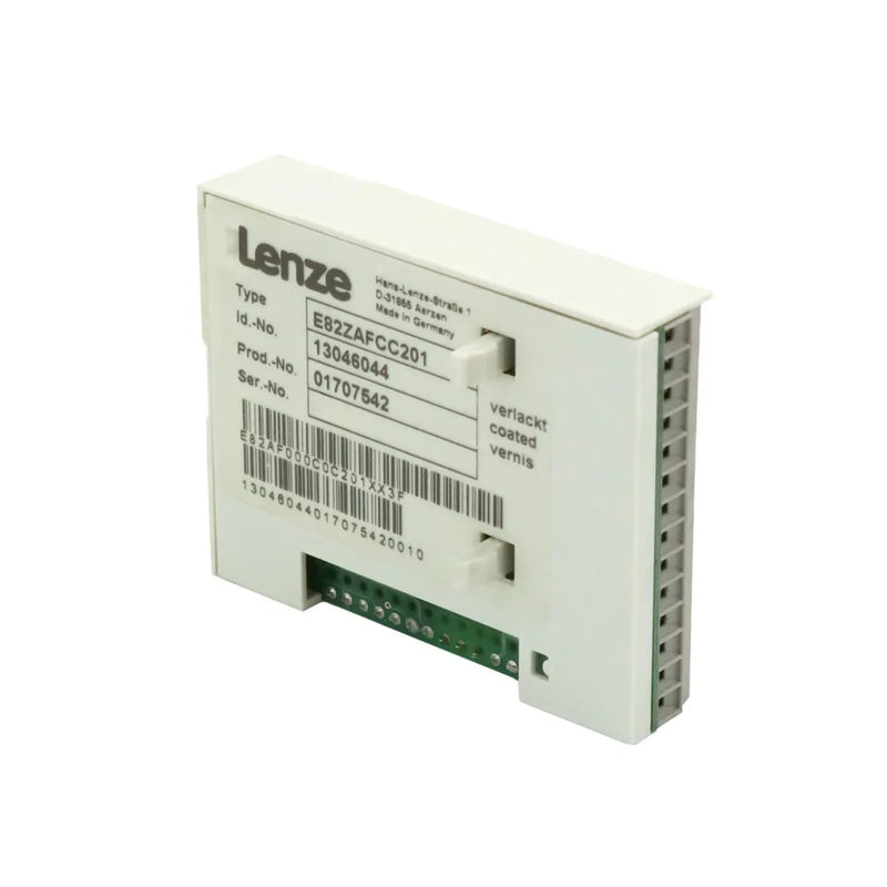 Lenze E82ZA-FCC201 EMC filter for SMVector frequency inverters, ensures EMC compliance and reliable operation