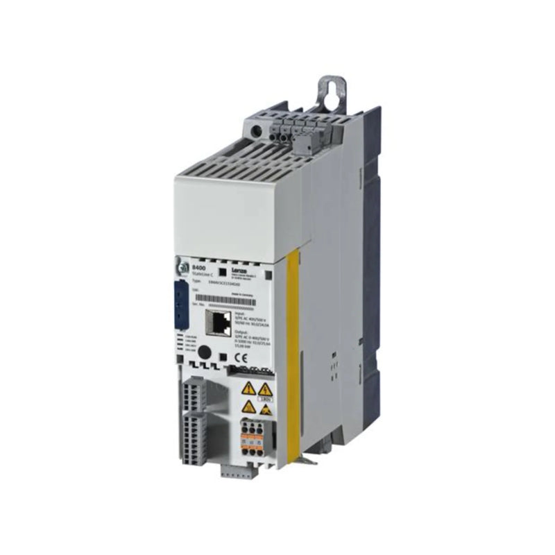Lenze E84AVSCE7512SX0 7.5 kW frequency inverter, 400 V, IP20, vector control with STO safety