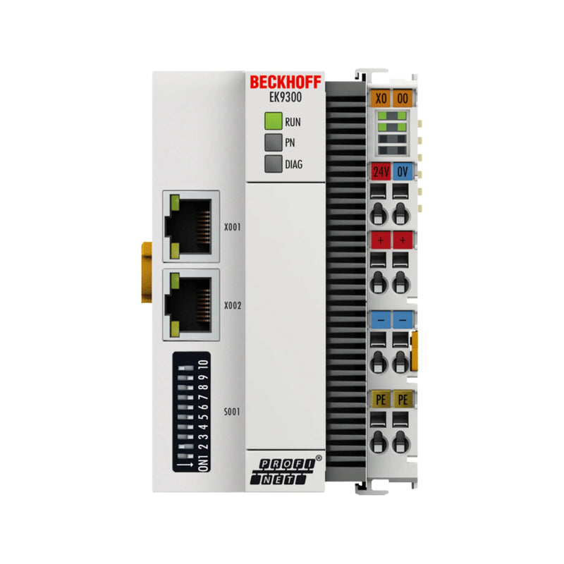 Beckhoff EK9300 PROFINET IO bus coupler, EtherCAT to PROFINET gateway
