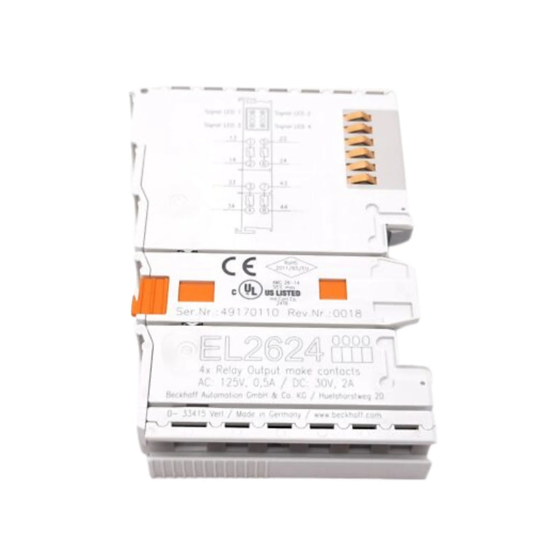 Beckhoff EL2624 relay output terminal 4-channel 125 V AC/30 V DC