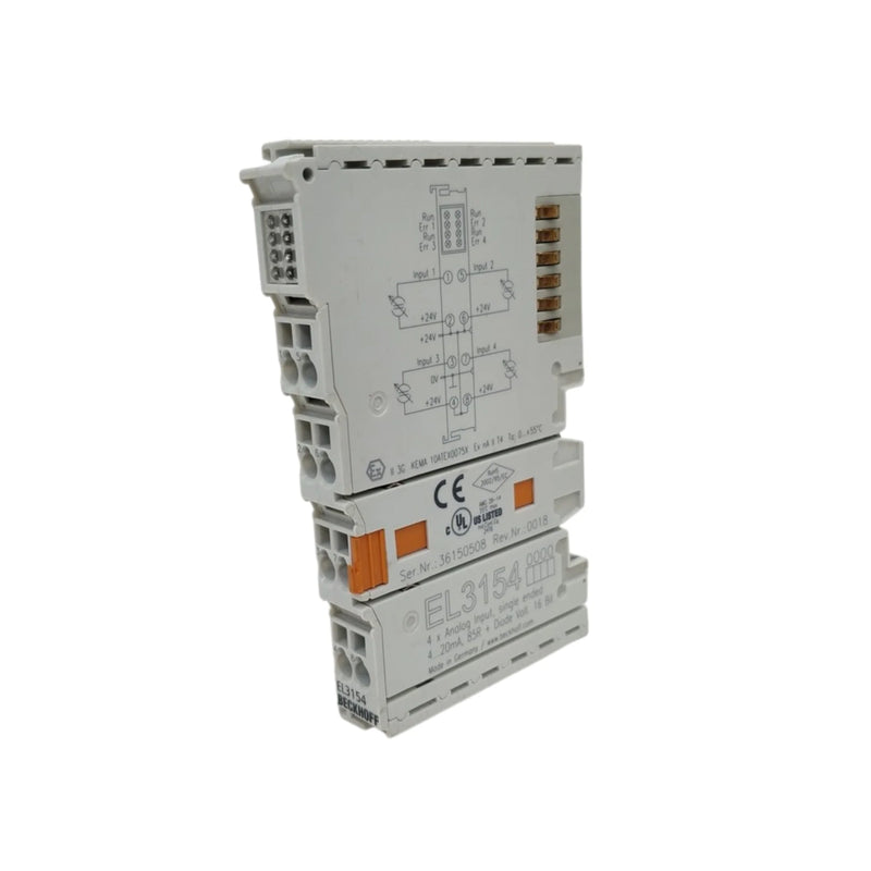 Beckhoff EL3142 2-channel digital output terminal, 24 V DC, 0.5 A, for precise switching in automation systems.