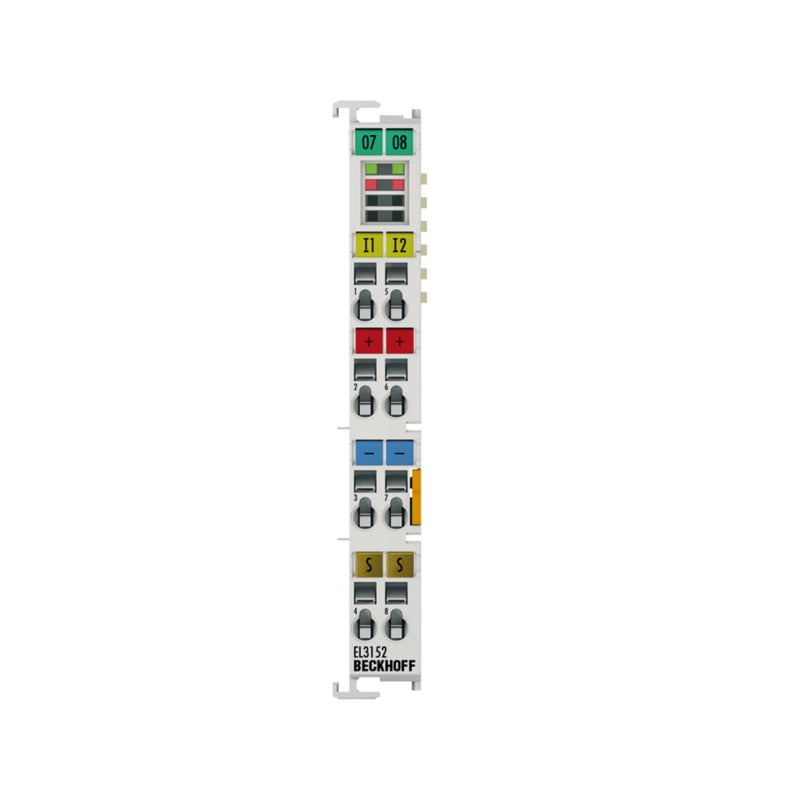 Beckhoff EL3152 2-channel analog input terminal 4–20 mA