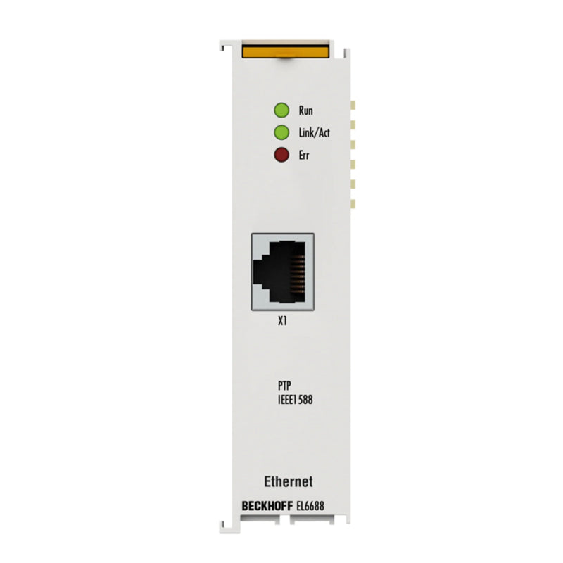 Beckhoff EL6688 EtherCAT terminal, IEEE 1588 synchronization and time stamping