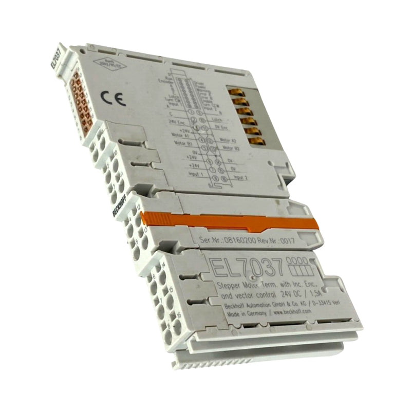 Beckhoff EL7037 stepper motor output terminal, 1-channel, 50 V DC, 5 A, EtherCAT