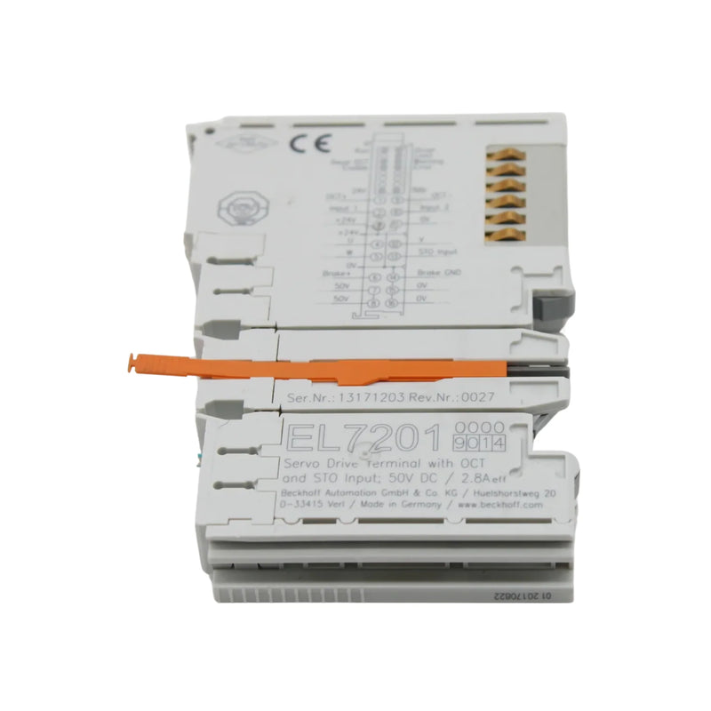 Beckhoff EL7201-9014 EtherCAT servo terminal, 1-channel, 2.8 A, STO safety