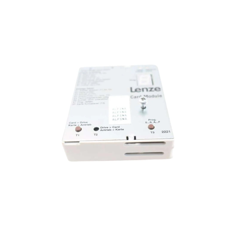 Lenze EMZ2221IB keypad for 8200 Vector inverters, portable interface for parameter setting and monitoring

